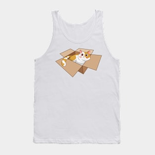 Cat in the box Tank Top